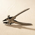 160mm stainless steel parallel action pliers with smooth flat jaws for jewellery making