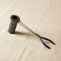 Graphite melting crucible and 13-inch pouring tongs set for jewellery casting