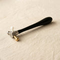 Brass nylon and steel chasing hammer for jewellery and silversmith work