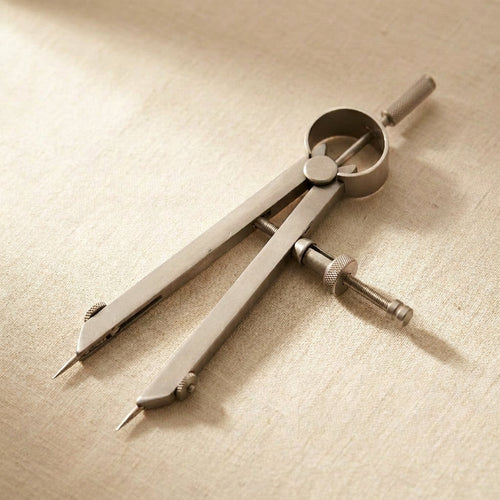 3 inch stainless steel adjustable dividers with replaceable legs for jewellery making