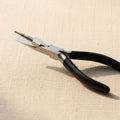 3-step jewellery making pliers with round and flat looping ends, stainless steel