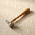 38mm bow and flat face silversmith's hammer for repousse and forming jewellery