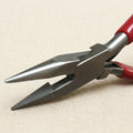 5-inch stainless steel jewellery pliers with serrated jaws and cutter for crafting