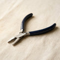 Stainless steel dual crimping pliers for jewellery making, 1.5mm and 2.0mm crimps