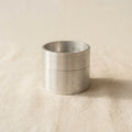 60mm aluminium sand casting mould rings, two-part set for Delft Clay and Petrobond jewellery making