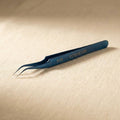 Titanium professional tweezers, 115mm, anti-magnetic, for delicate watch and jewellery work