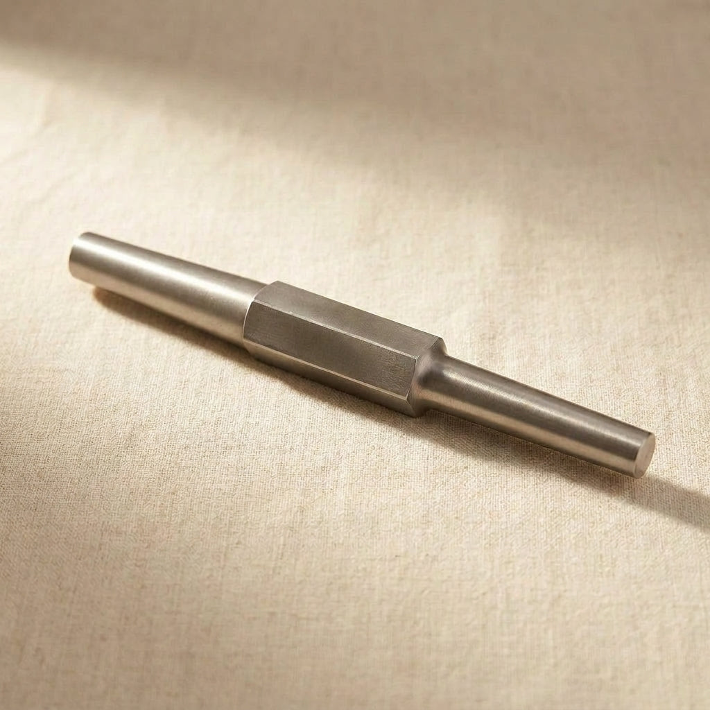 Heavy duty steel jewellery forming stake for synclastic and anticlastic shaping, 9 inch.