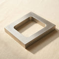 Aluminium vulcaniser mould frame for jewellery casting, 15mm thick, 4-3/8" x 5-5/8