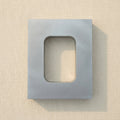 Aluminium rubber casting mould frame, 15mm thick, 4-1/8 x 3-1/2 inch, for jewellery vulcanising