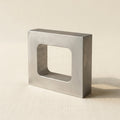 Aluminium single-cavity vulcaniser mould frame for jewellery making, 1 inch thick.
