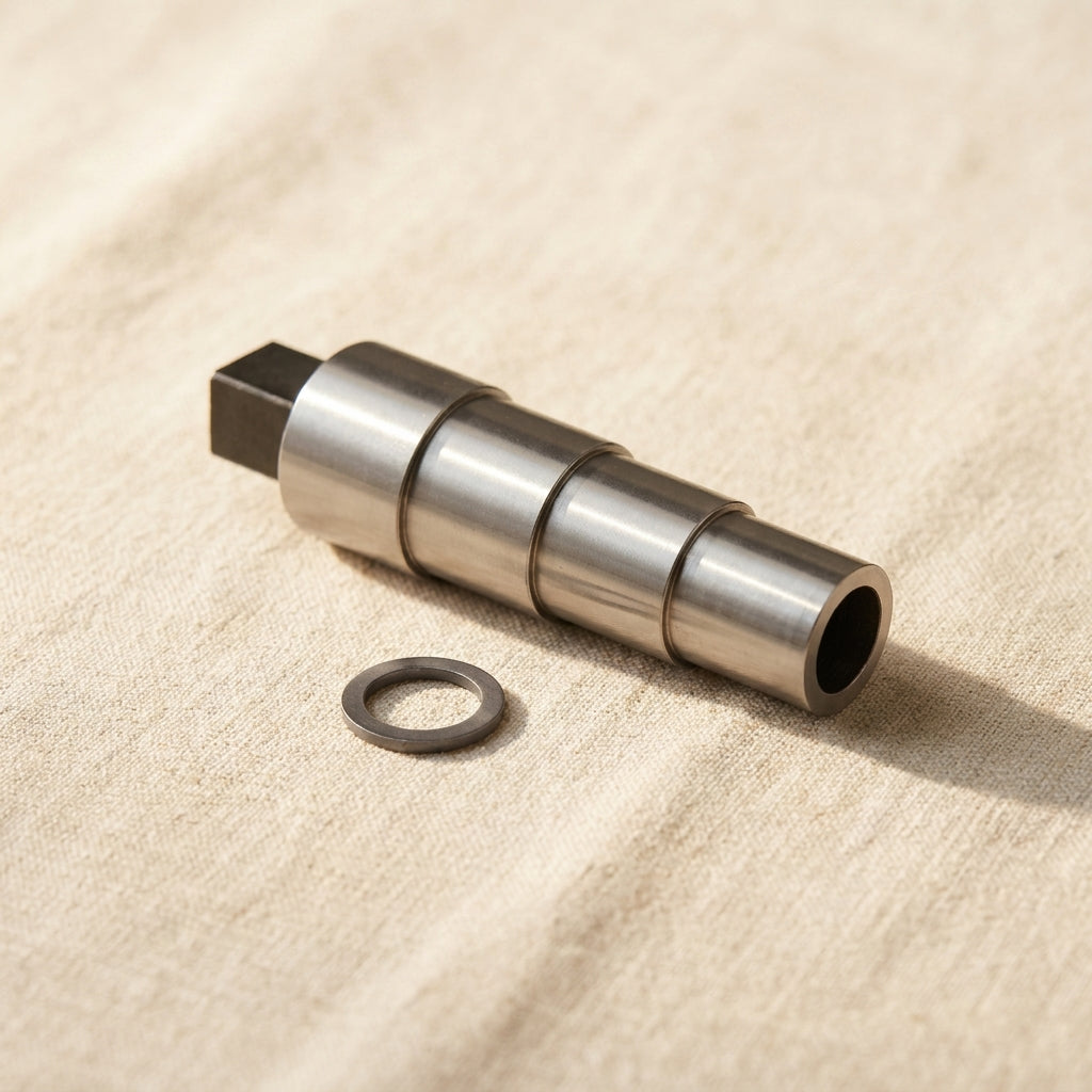 Cast iron round bracelet mandrel, 10 inch, four stepped sizes from 2 to 2-3/4 inch for shaping jewellery