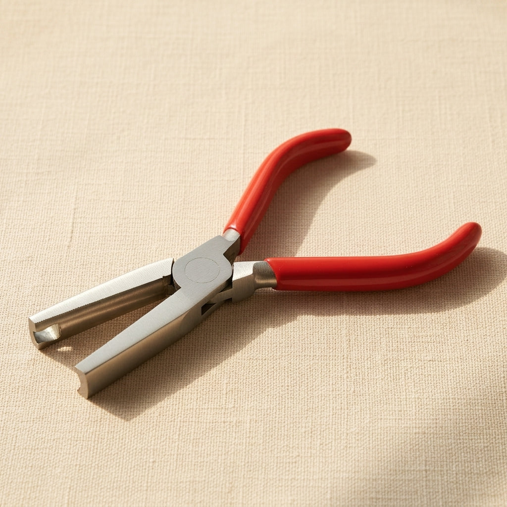 Stainless steel jewellery forming pliers, 5-inch, for ring bending and wire work