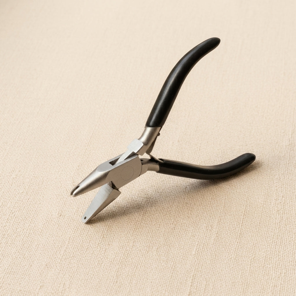 Conner parallel-action stone setting pliers, 11.4cm, for precise diamond placement in jewellery making