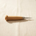 Steel scriber with wooden handle, 120mm, for detailed jewellery marking