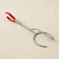Crucible tongs with red PVC handles for melting and casting jewellery metals