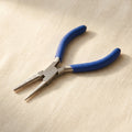 Half round jewellery pliers for forming 2-8mm loops, made from stainless steel.