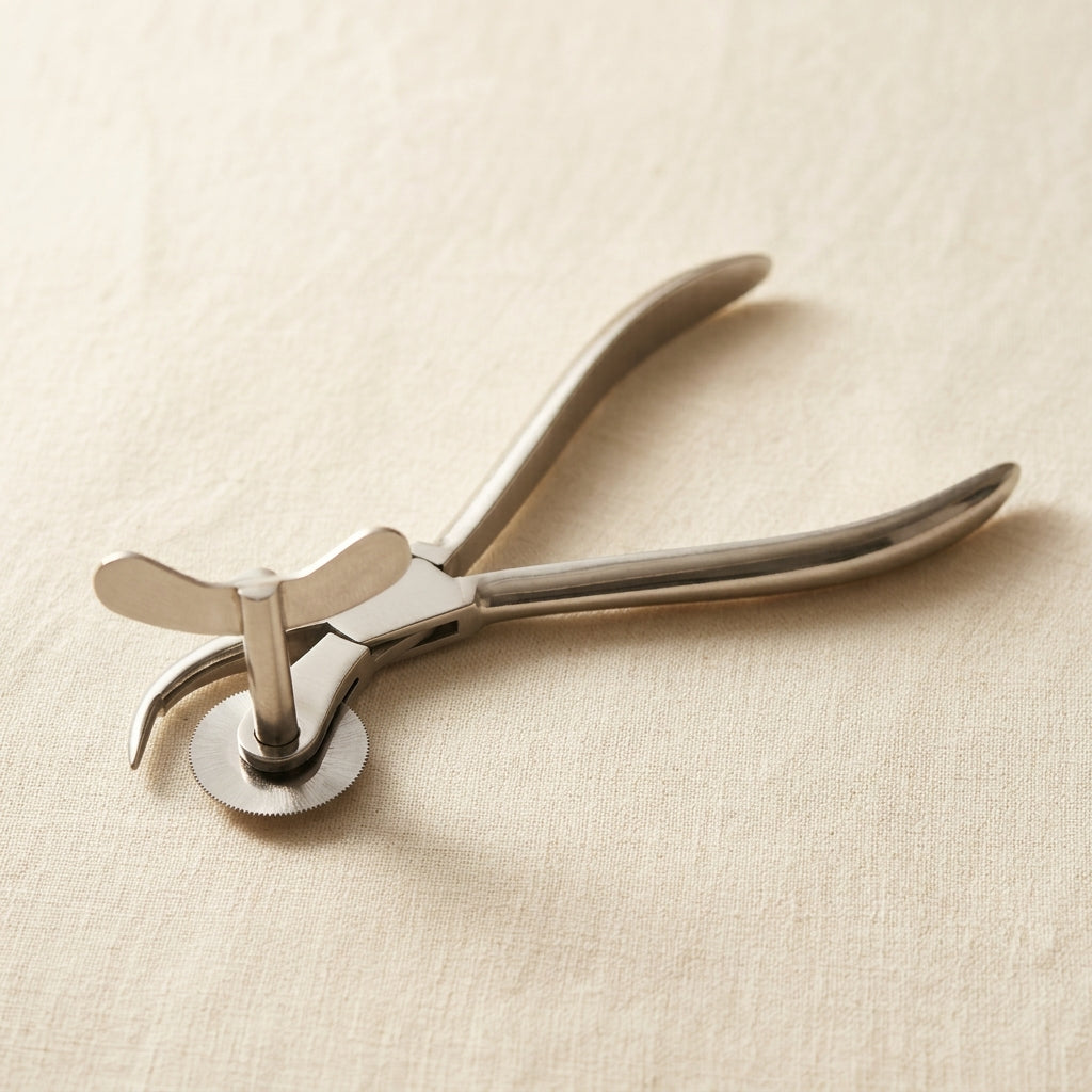 Heavy duty stainless steel ring removal pliers with mirror finish for jewellers