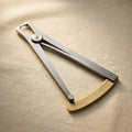 Jewellery spring caliper, 7 inch, 0.1-15mm range, parallel-action gemstone gauge tool