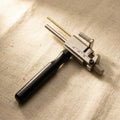 Jewellery tube cutting jig and vice for 0-30mm tubes, metal construction with scale.