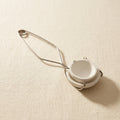 Crucible dish and stainless steel pinch tongs for metal melting and jewellery crafting