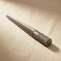 Solid steel taper reamer for jewellery wax ring sizing, 3-17mm.