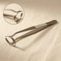 Large stainless steel ring holding tweezers, 6 inch, for jewellery soldering and repair
