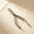 Optical hinge setting pliers, 150mm stainless steel, stable grip for jewellery makers