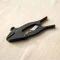 Parallel action locking pliers, 15cm flat serrated jaws, hand vise for silversmiths and crafts