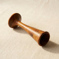 Pinard stethoscope horn, 6-inch rosewood foetal examination tool