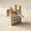 Precision metal mitre jig vise with tube cutter, filing block and brass knobs for jewellery making.