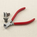 5-inch stainless steel end cutting pliers for jewellery making with PVC handles