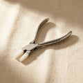 Flat nose pliers with parallel action jaws, 160mm, for jewellery and optical work.