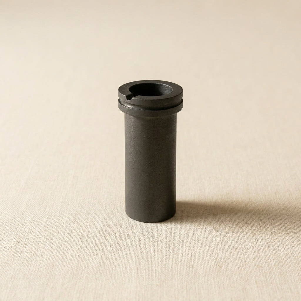 Graphite melting crucible for jewellery casting, 2kg capacity, for gold and silver