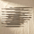 Professional 16-piece stainless steel wax carving tools for jewellery and clay sculpting