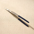 Professional 8-inch stainless steel tweezers with PVC-coated tips for jewellery cleaning