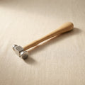 Professional ball peen chasing hammer for metal wire work, 22mm dome face with wooden handle