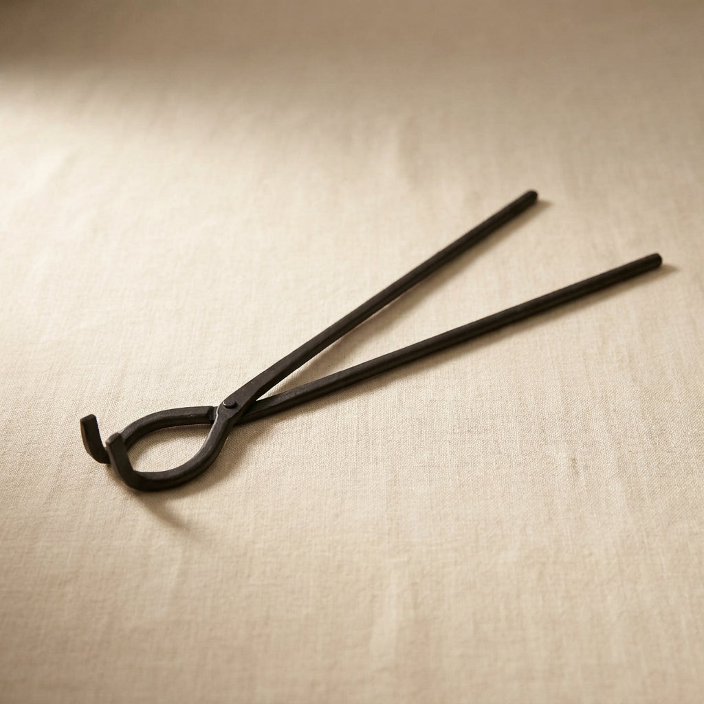 20-inch black professional crucible tongs for melting precious metals
