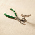 Stainless steel ring cutting tool with heavy duty PVC handle, for emergency use.