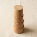 Wooden stepped bangle shaping mandrel, 8-inch length, for jewellery making