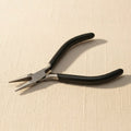 Stainless steel jeweller's pliers for removing ring claws and stones, parallel-action design