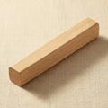 Natural wood rounded square bangle shaping mandrel, 14 inch jewellery making tool