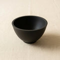 Black rubber mixing bowl for lost wax casting jewellery, 4x5 inch.
