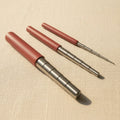 Set of 3 stainless steel wire wrapping mandrels for making jump rings and jewellery.