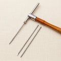 Sliding hammer jewellery tool set with interchangeable heads for forming and punching metal
