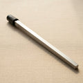 Solid steel square ring shaping mandrel, 13-inch, 6x6mm to 15x15mm, for jewellery making.