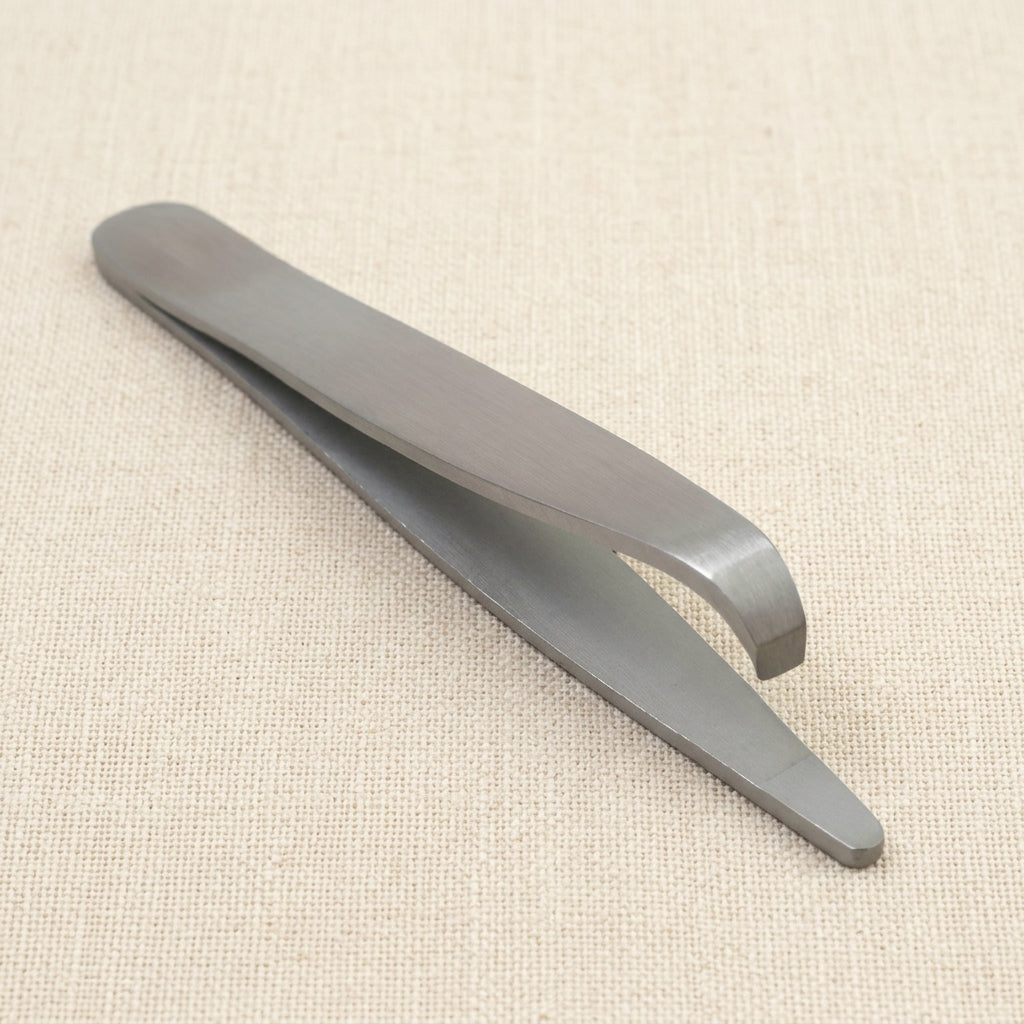 95mm stainless steel split ring tweezers for opening closed jewellery jump rings