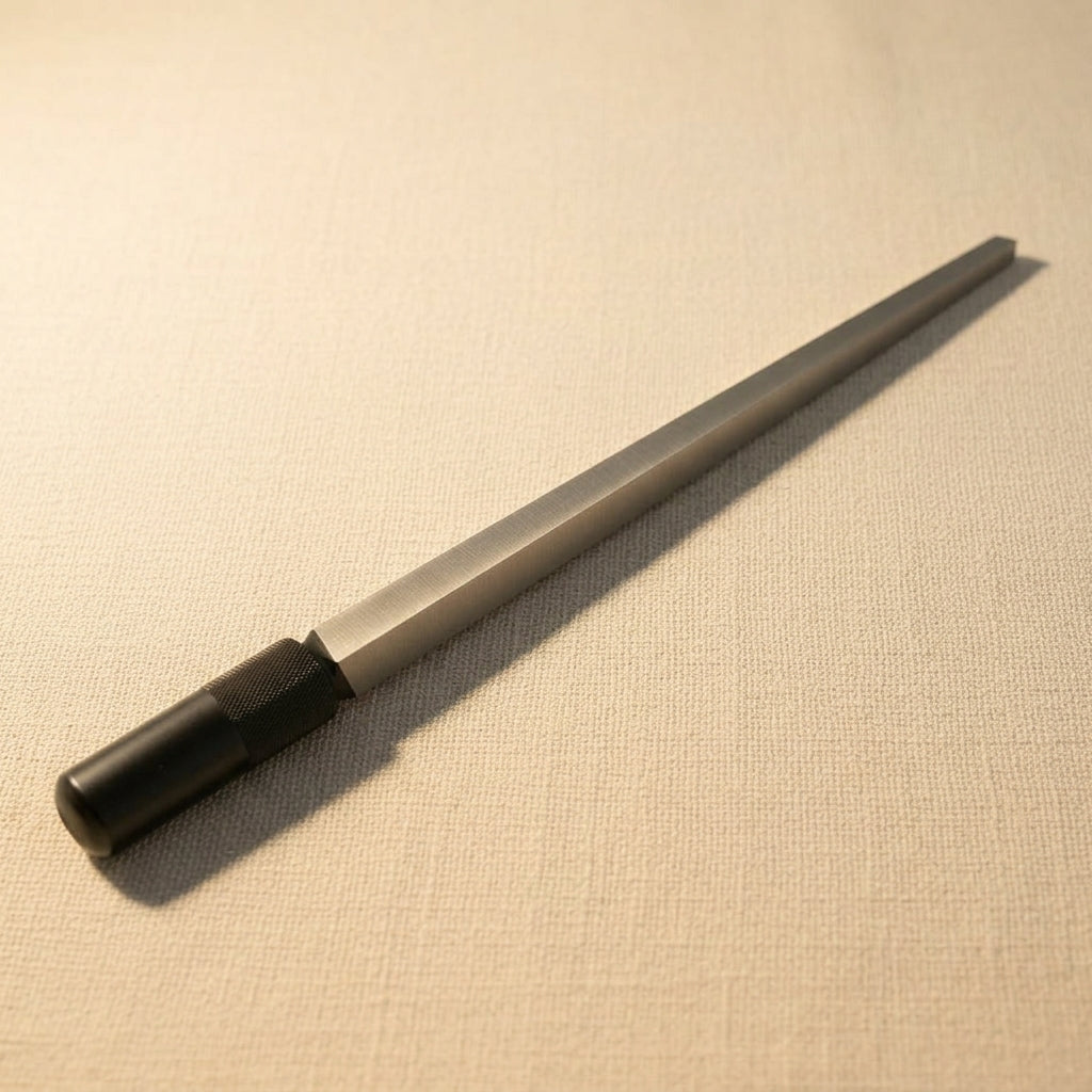 Steel ring shaping mandrel, 13 inch, 10-21mm, for silversmiths