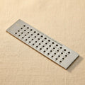 Tungsten carbide draw plate for making jewellery wire, 52 holes, 0.26-4.10 mm range