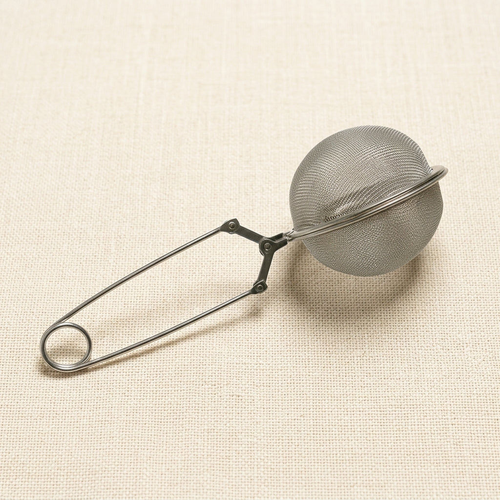 Stainless steel watch part cleaning basket, 45mm fine mesh, ultrasonic compatible tool
