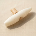 Wedge and cone Teflon mallet hammer for jewellery forming and shaping.